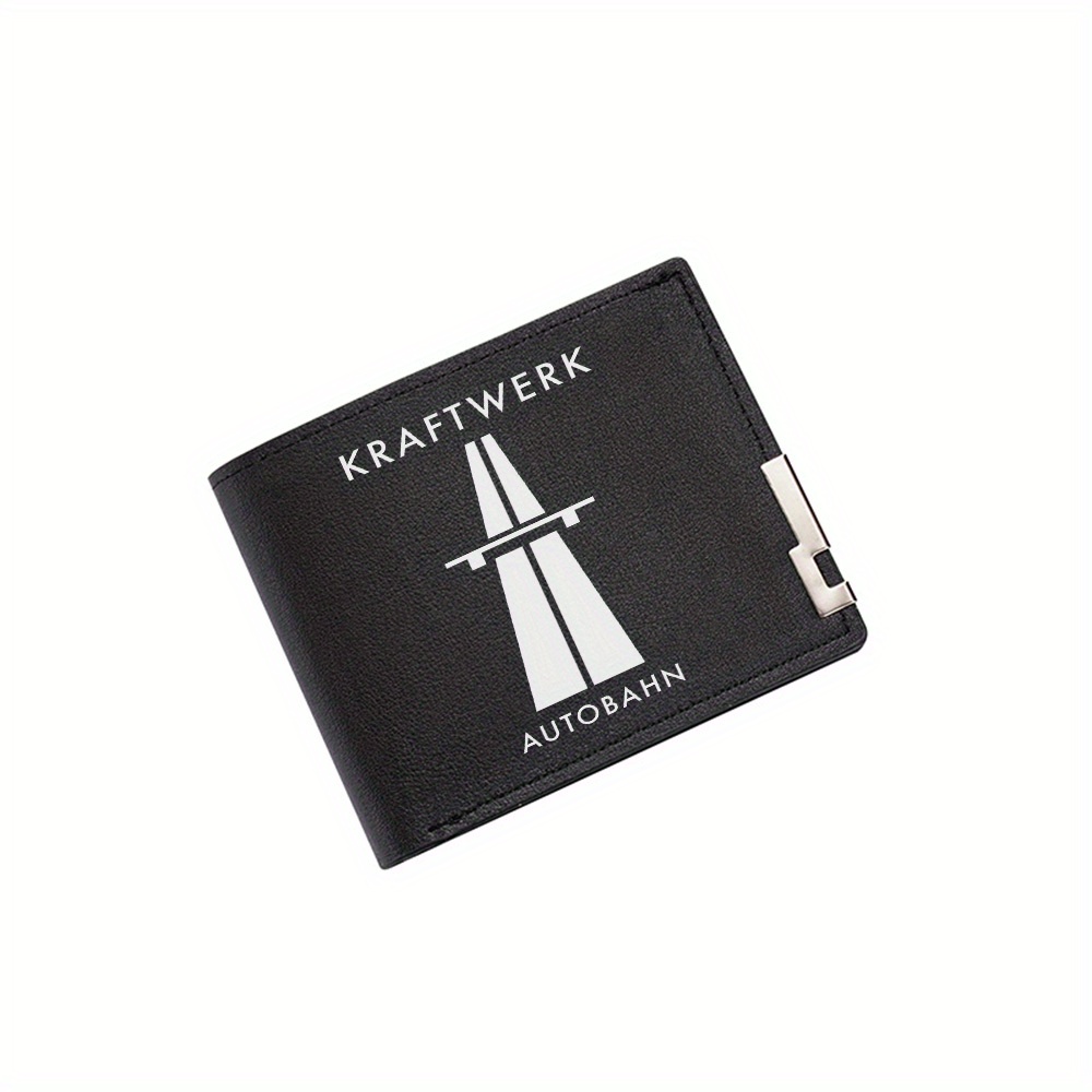 Interior Design Graphic Design - Roadway graphic white text Autobahn Kraftwerk