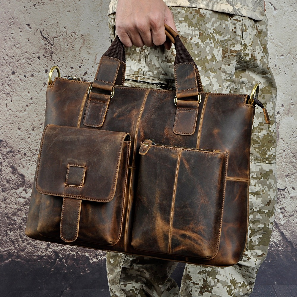 Interior Design Journal - Men Real Leather Antique Design Travel