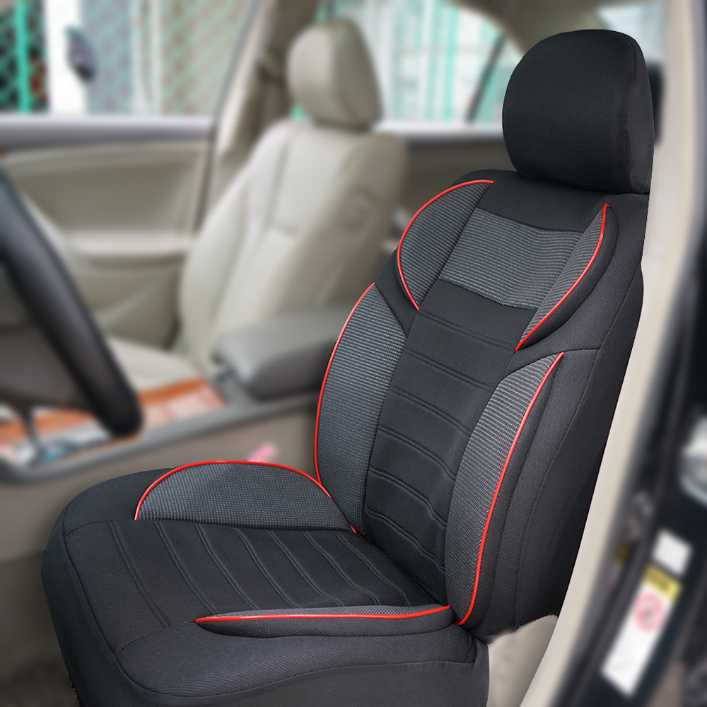 Interior Design Degree - 4MM Sponge Car Seat Covers 5D