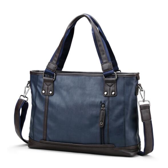 Interior Design Journal - Brand Design Casual Men Briefcase Leather