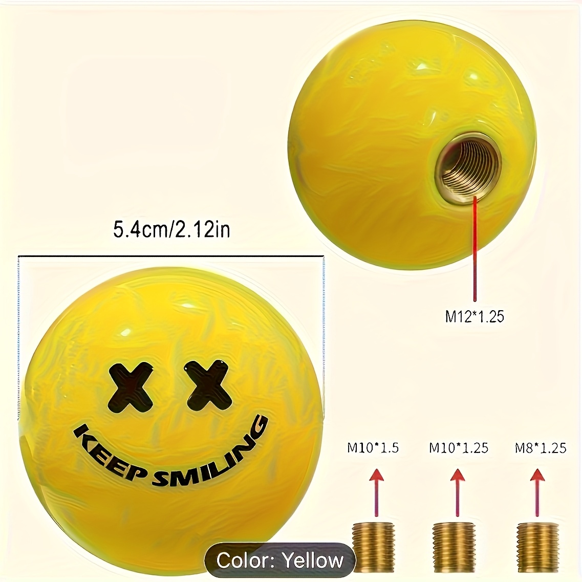 Keep Smiling Yellow & Black Ge - огляд і ціна Interior Design Degree