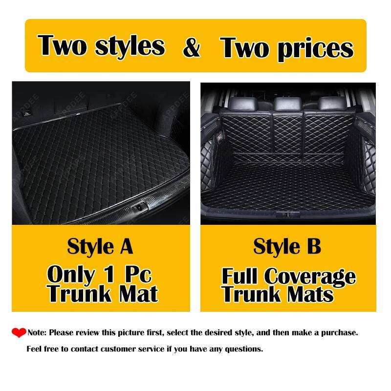 Auto Full Coverage Trunk Mat F - огляд і ціна Interior Design Ai