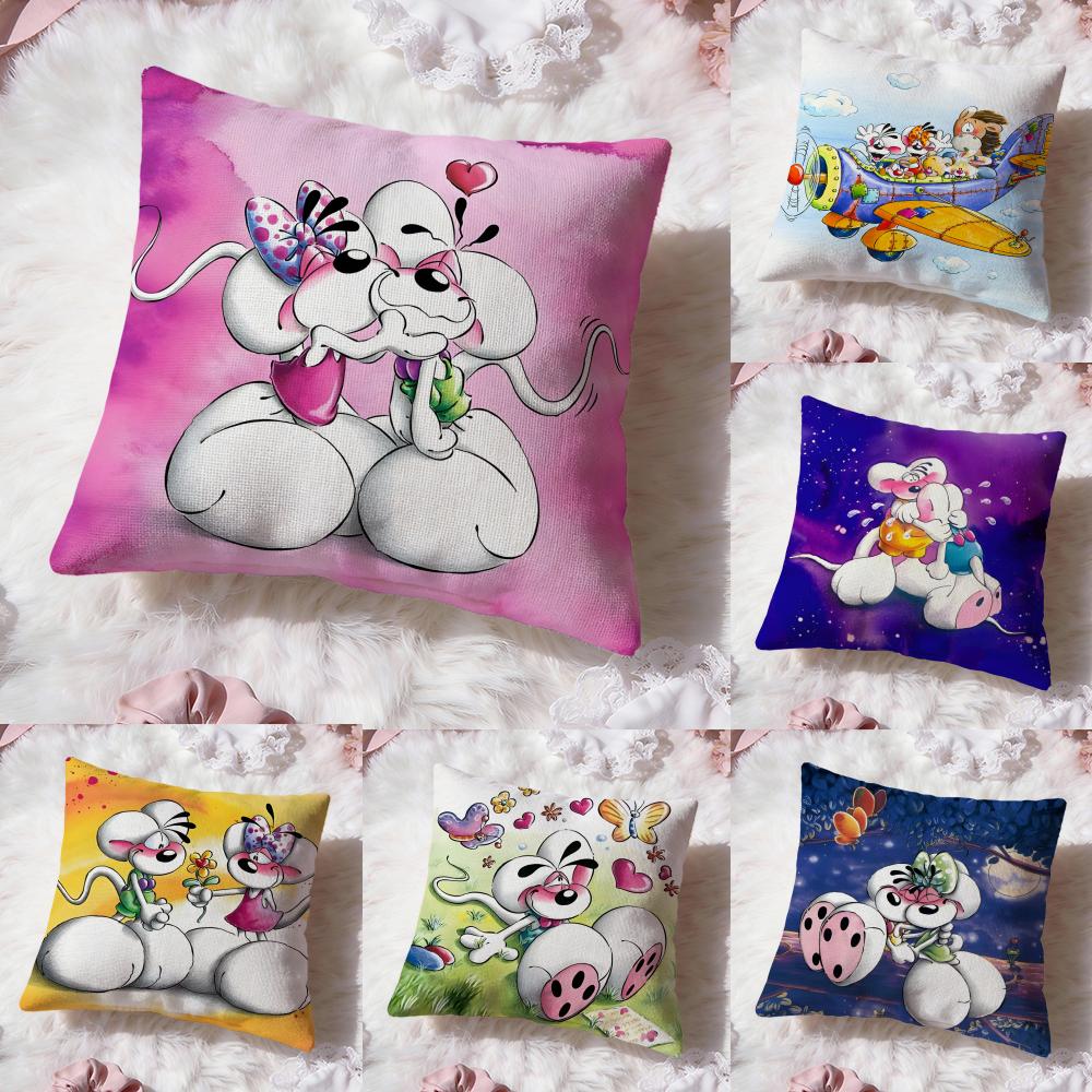 Cartoon D-Diddl Cushion Cover  - огляд і ціна Interior Design Degree