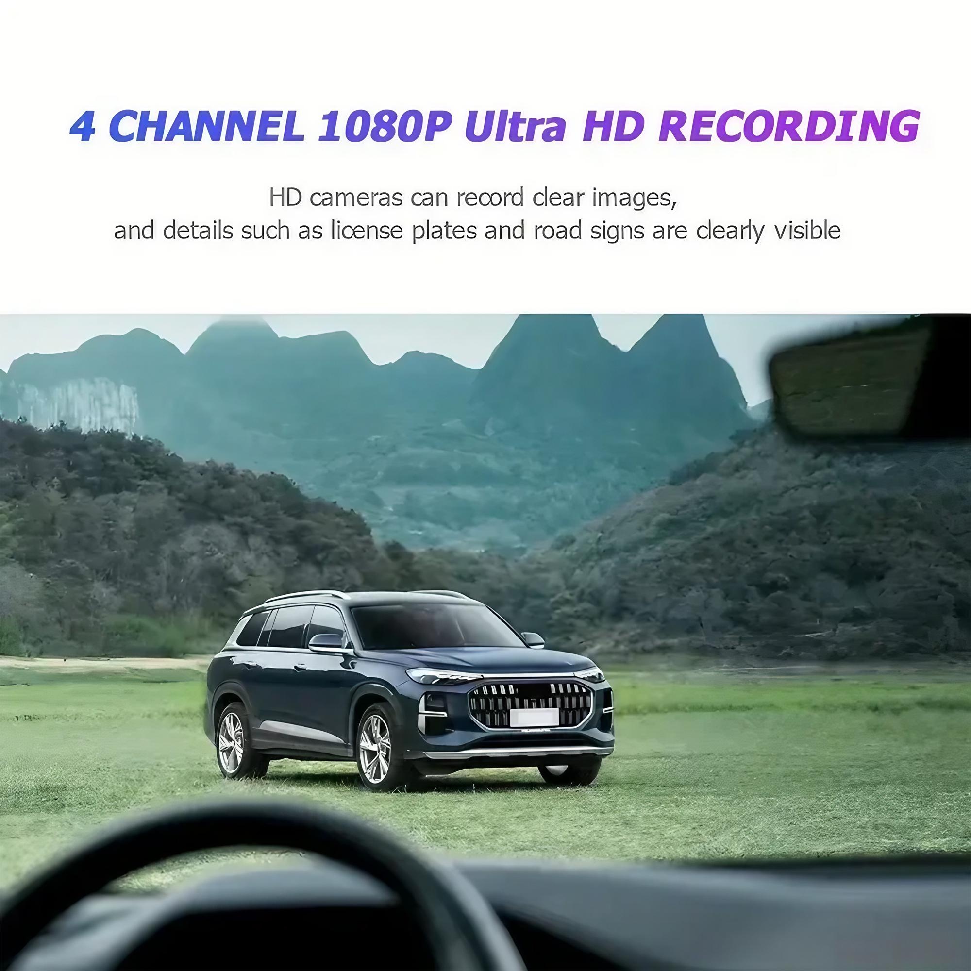 4 Lens Dash Cam 1080P Full HD  - огляд і ціна Interior Design Degree